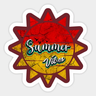 Summer Vibes Sticker